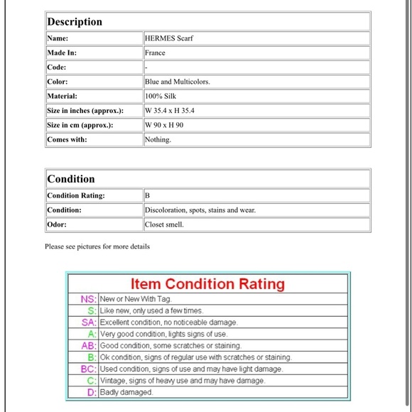 Hermes Silk Scarf with Nautical Motifs - Picture 12 of 12